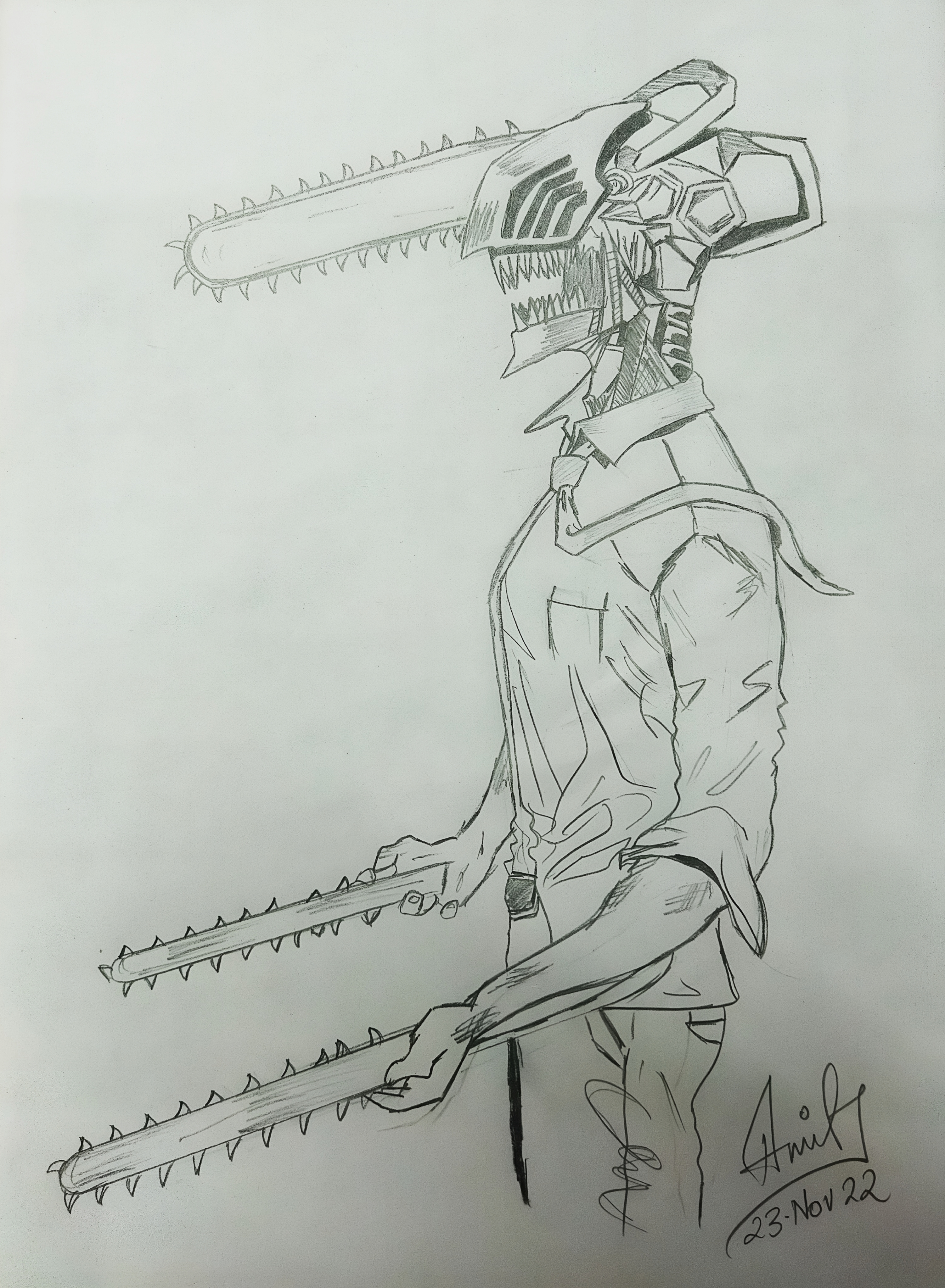 Chainsaw Man Sketch